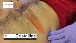 Learn Male Waxing with Jack Dunn Waxing School: Step-by-Step Male Chest Waxing Treatment.