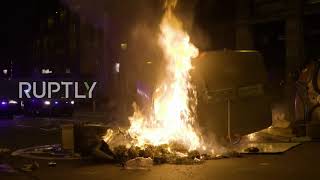 Spain: 1,000 march through Barcelona at Catalan independence rally