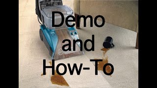 Hoover SteamVac with Clean Surge Demo and How-To