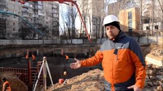 ЖК СанСити, дом № 2, фундаментная плита, 08.12.2016