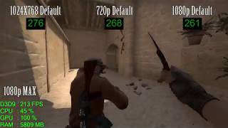 AMD Radeon RX 560 -- Intel Core i3-7100 -- Counter Strike Global Offensive CSGO Benchmark