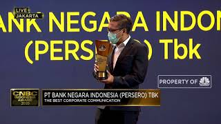 BNI Raih Penghargaan The Best Corporate Communication