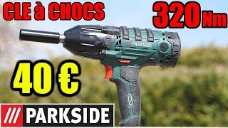 PARKSIDE clé à chocs électrique 450 W 320 Nm déboulonneuse IMPACT WRENCH