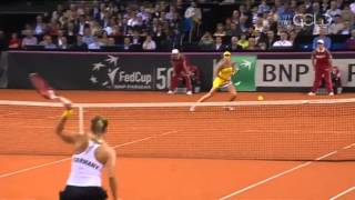 Fed Cup: Ana Ivanovic (SRB) Vs Angelique Kerber (GER) 2013 Full Match