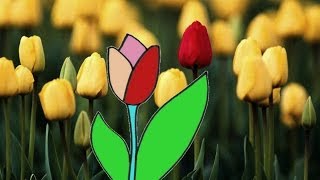Рисование для детей 3-4 лет Давай нарисуем Цветок