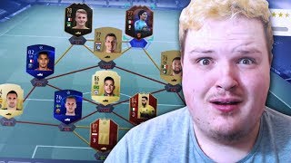Using a FULL team of GOALKEEPERS in fut champs on FIFA 19...