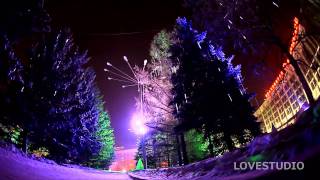 Winter Krasnoyarsk Siberia Russian