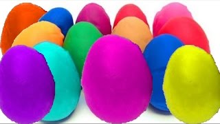 55 Peppa Pig Kinder Surprise eggs Play Doh Hello Kitty Frozen Egg