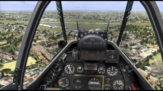 P51-D Startup Takeoff and Landing Tutorial A2A Simulations [HD 720p]