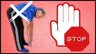 WORST Back Stretch EVER. Stop This Today! Can Cause Back Pain & Sciatica.