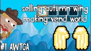 NEW SERIE! MAKING SSP VEND | #1 Autumn Wing To Golden Angel | Growtopia