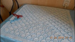 МК.Красивый квадрат,связанный крючком