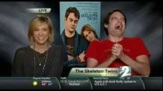 Bill Hader and Kristen Wiig September 26, 2014