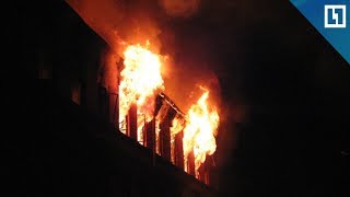 Пожар в колонии "Белый лебедь" в Пермском крае