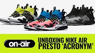 SBROnAIR Vol. 92 - Unboxing Nike Air Presto ACRONYM #piranomeuair