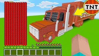 Minecraft Battle - NOOB vs PRO : HOW TO SURVIVE WITH 1000 HEARTS vs TNT COCA COLA TRUCK? (Animation)