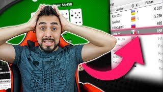 SOY EL AMO si me recupero de ésta - Voy en último lugar en un torneo de poker | PKM