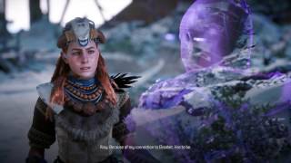 Horizon Zero Dawn - Maker's End: Aloy Meets Sylens (Project Zero Dawn, Faro, Grave Hoard) Dialogue