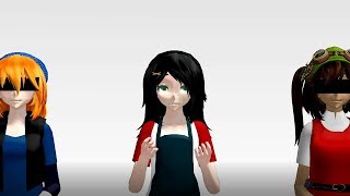 [MMD x MCSM] GRRRLS (Meme)