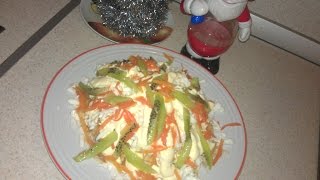 Kivi salatı.