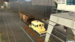 Trainz  Downtown Traction route -  Chessie ACF Centerflow