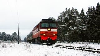 ТЭП70-0125 с поездом 6693 Бологое - Великие Луки (RZD)