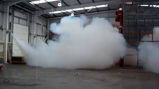 Точечная защиты зоны склада туманом безопасности Smoke Screen