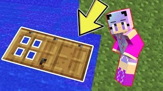 ДЕВУШКА НУБ И ПРО ПОСТРОИЛИ СЕКРЕТНЫЙ ДОМ ПОД ВОДОЙ В МАЙНКРАФТ | НУБИК В MINECRAFT ТРОЛЛИНГ ЛОВУШКА