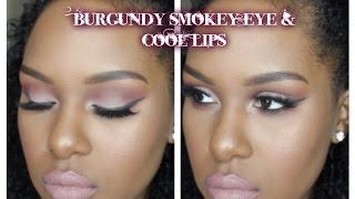 Burgundy Smokes and Cool Lips