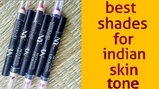 Three best shades of nybae lip crayons for Indian skin tone