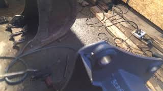 Jcb3cx замена втулок и ковша