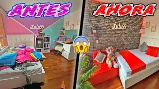 ¡TRANSFORMÉ MI HABITACIÓN POR COMPLETO! *cambio extremo* - Lulu99