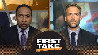 Stephen A. and Max react to Celtics defeating 76ers in Game 1 | First Take | ESPN