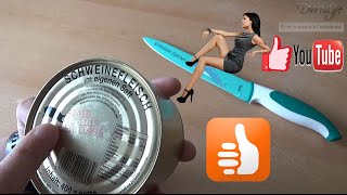 Обзор Немецкой тушенки из свинины.
