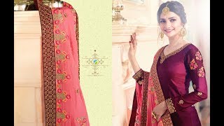Latest Salwar Suits Indian Collection 2018 || Vinay Fashion || Kaseesh Mumtaz