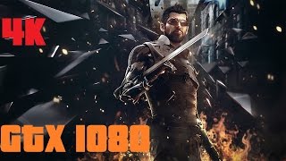 Deus Ex Mankind Divided 4K Benchmark Ultra Preset GTX 1080 FE