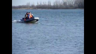 Складной риб WinBoat 360RF Sprint + Nissan Marine 9.8. Ростов-на-Дону.