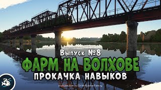 Выпуск #8 • Фарм серебра • Прокачка навыков • Русская Рыбалка 4