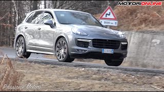 Porsche Cayenne GTS V6 3.6 Turbo | Test on winding road