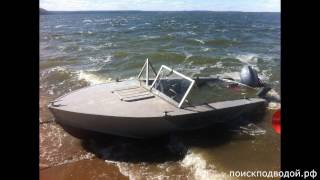 Как поднимали лодку «прогресс» намотавшую на винт трос