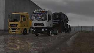 [ETS 2]Штурмуем Казахстан и Россию на MAN TGA!)