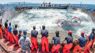 КАК РЫБАЧАТ В МОРЕ  - МОРСКАЯ РЫБАЛКА / ПРОМЫСЛОВАЯ РЫБАЛКА В МОРЕ СЕТЯМИ