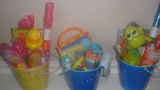 Whats In Our Easter Baskets? 2 Toddlers & Baby!!