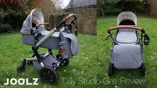 Обзор коляски JOOLZ DAY STUDIO GRIS review c люлькой