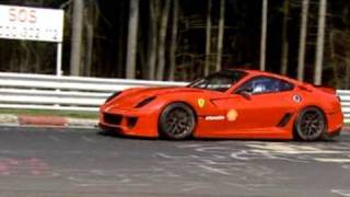Ferrari 599XX sets Nürburgring lap record