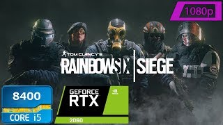 Rainbow Six Siege - Very High - High - Medium - Low - RTX 2060 + i5 8400 Benchmark