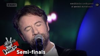 Κωστής Μαραβέγιας - Το ζεστό κρασί | 1ος ημιτελικός | The Voice of Greece