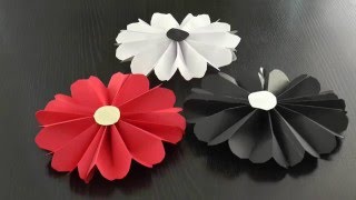 Papierblumen basteln