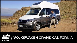 Volkswagen Grand California 2019 : essai du nouveau camping-car Volkswagen