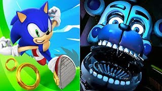 Sonic Dash vs Five Nights at Freddy's 5